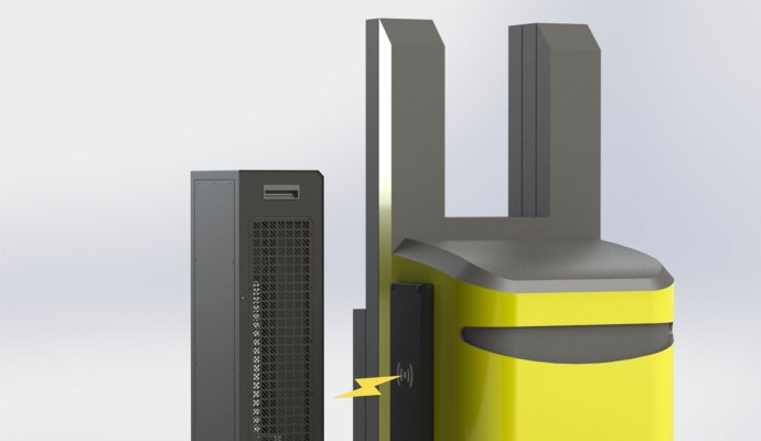 電動(dòng)叉車無線充電技術(shù)