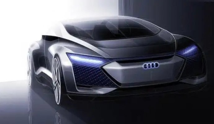 奧迪-可升降的大功率無(wú)線充電系統(tǒng)（無(wú)線充電）