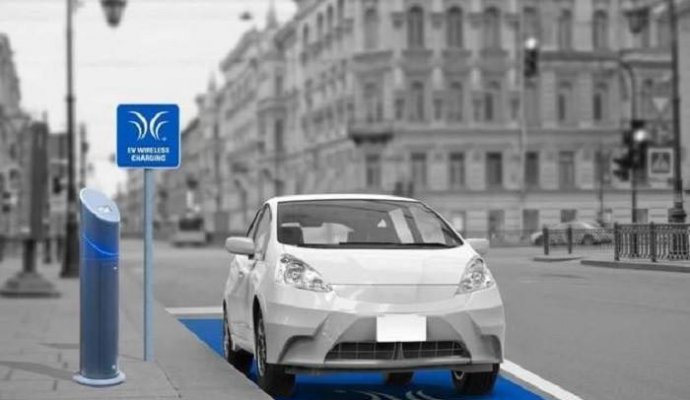 汽車無線充電方案解決了電動汽車?yán)m(xù)航問題（無線充電）