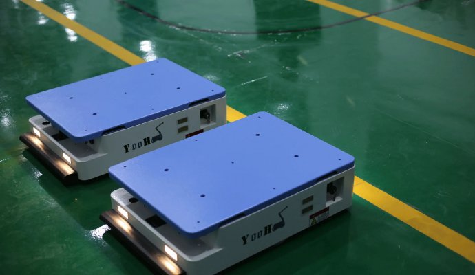 磁導(dǎo)航傳感器的穩(wěn)定性決定了AGV的穩(wěn)定性（無線充電）