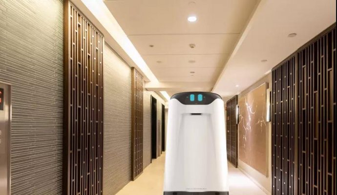 客房服務(wù)員機(jī)器人（無(wú)線充電）