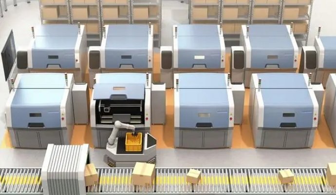 AGV搬運(yùn)機(jī)器人在制造業(yè)的應(yīng)用（無線充電）