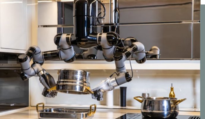 符合國情的炒菜機(jī)器人（無線充電）