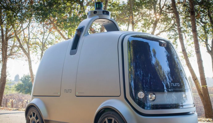 無人駕駛無線充電—AI帶來的未來配送體驗(yàn)（無線充電）