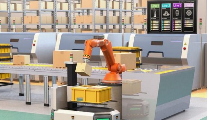 AMR與數(shù)字化工廠的融合：實(shí)現(xiàn)智能運(yùn)輸和自動(dòng)化生產(chǎn)（無線充電）