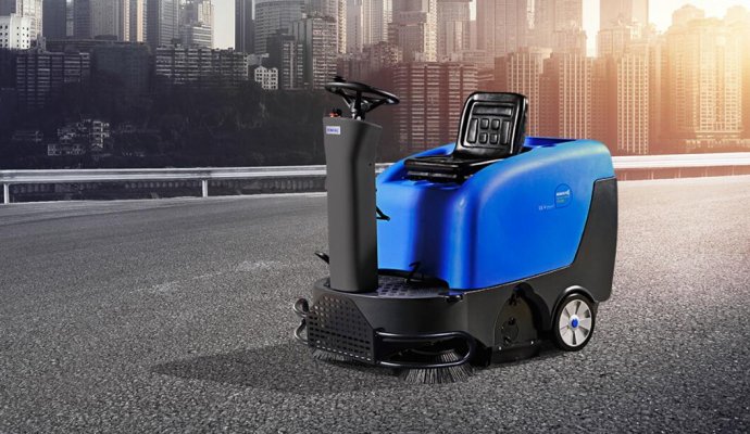 智能洗地機(jī)自動充電輕松打造清潔無憂空間（無線充電）