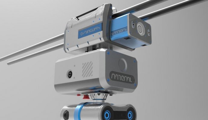 高效準(zhǔn)確的掛軌式巡檢機(jī)器人：優(yōu)化電力設(shè)備巡檢流程的無人化解決方案（無線充電）