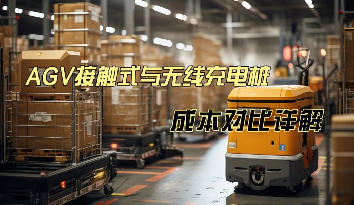 邁向無(wú)線時(shí)代：AGV接觸式與無(wú)線充電樁成本對(duì)比詳解（無(wú)線充電）