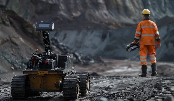 機器人時代:煤礦業(yè)的無人化運行展望(無線充電)