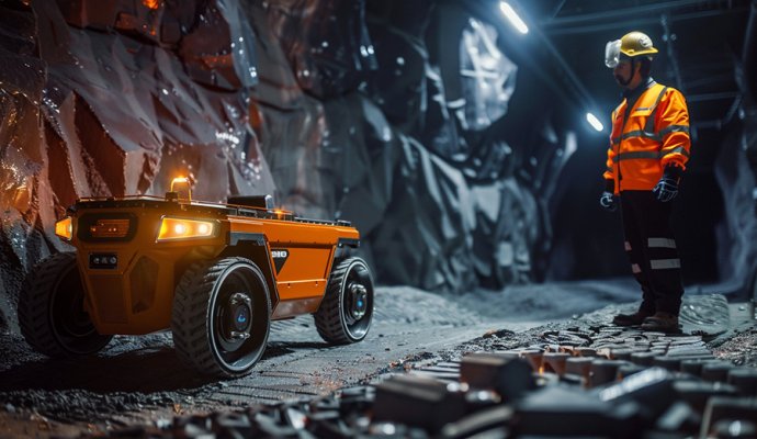 魯渝能源礦用罐籠無(wú)線充電設(shè)備，助力智慧礦山更安全高效